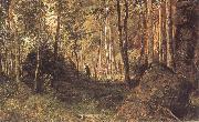 Ivan Shishkin Landscape with a Hunter oil painting artist